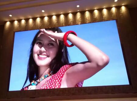 Chongqing fuli holiday inn hall indoor P4 Gao Qingquan color screen 